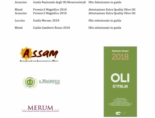 Riconoscimenti raccolta 2017